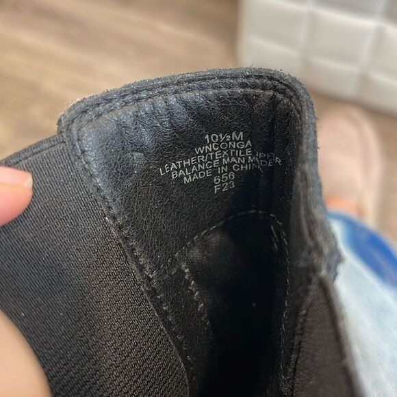 NINE WEST TALL ankle bootie size 10.5 - Picture 5 of 5